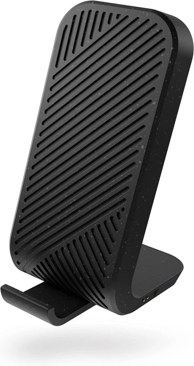 ZENS Modular Series - 15W Stand Wireless Charger Basisstation (Apple & Samsung Fast Charging, Qi-Zer