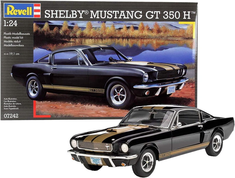 Revell Revell_07242 Modellbausatz Auto 1:24 - Shelby Mustang GT 350 H im Massstab 1:24, Level 4, ori