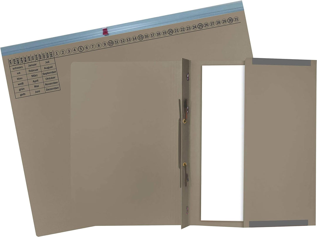 Exacompta 370210B 25er Pack Premium Kanzlei Hängehefter Exaflex Rechtsheftung, aus extra starkem Rec