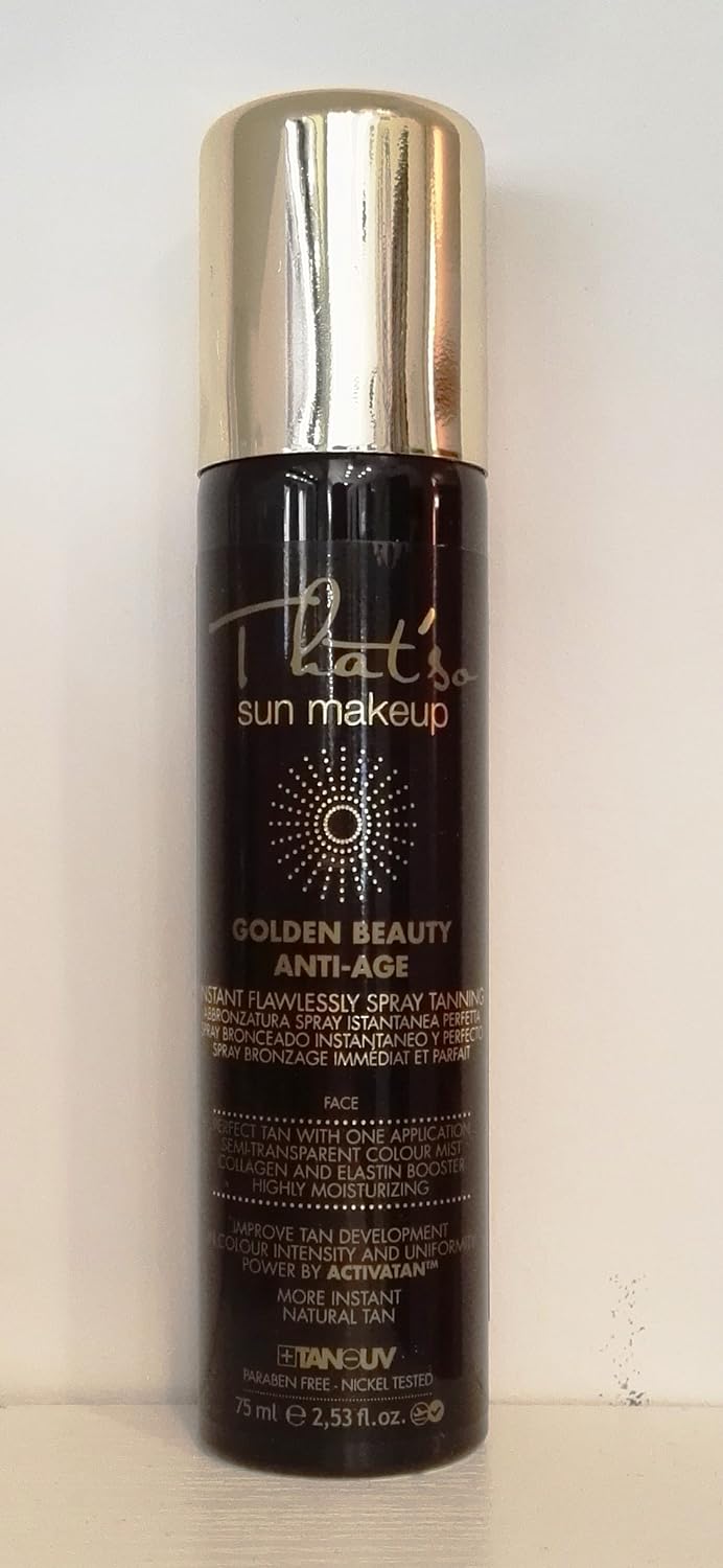 That'so Face Tan Spray Golden Beauty Selbstbräuner Gesichtsspray, 75 ml, Gradual Tan Mist