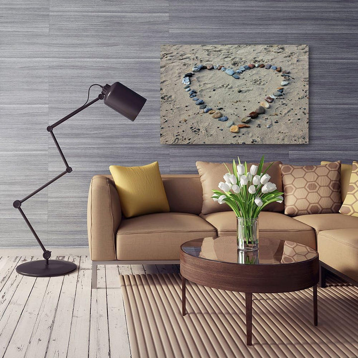 Feeby. Wandbild - 1 Teilig - 60x80 cm, Leinwand Bild Leinwandbilder Bilder Wandbilder Kunstdruck, HE