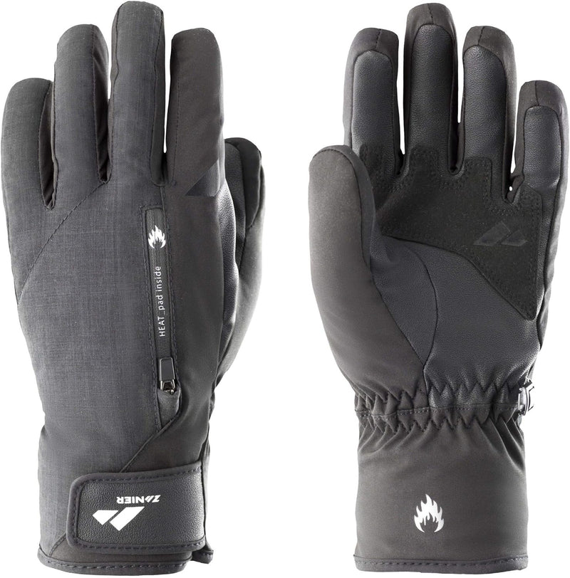 Zanier-Damen-Handschuhe-SERFAUS.STX 7 Schwarz, 7 Schwarz