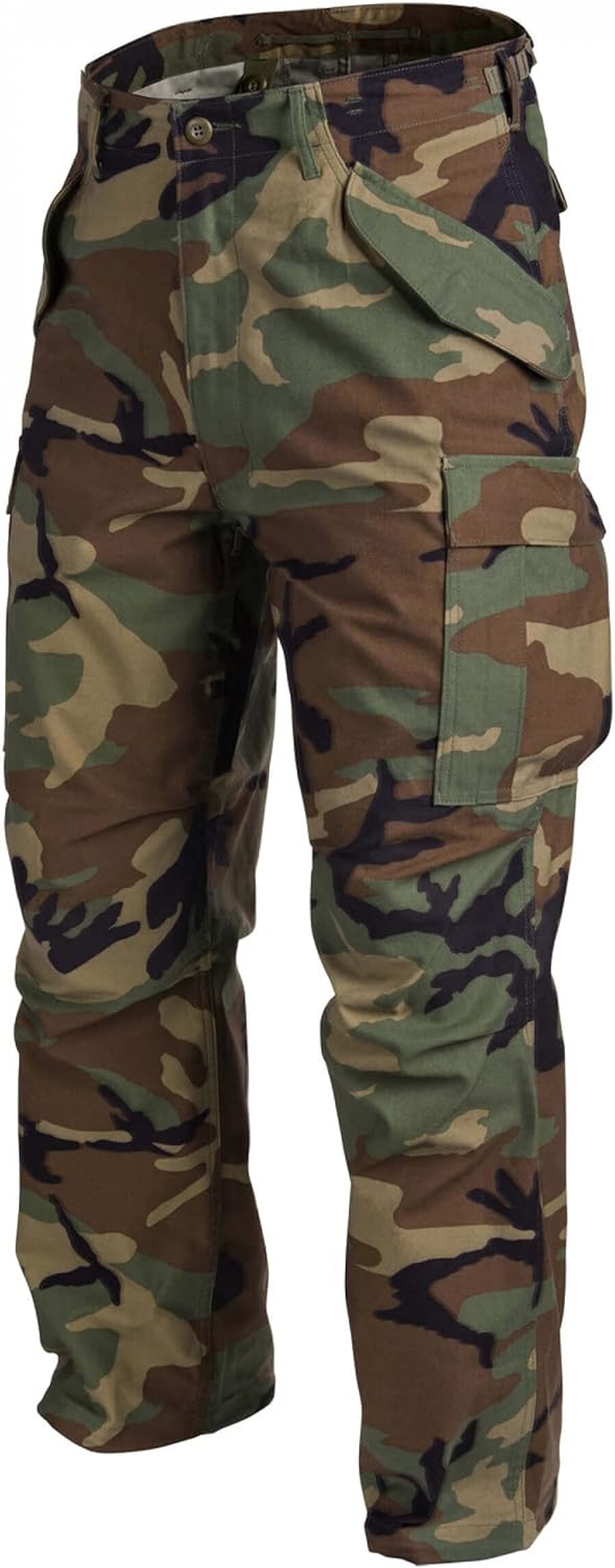 Helikon-Tex M65 Hose EDC Outdoor Militär Bundeswehr Army -NyCo Sateen- US Woodland