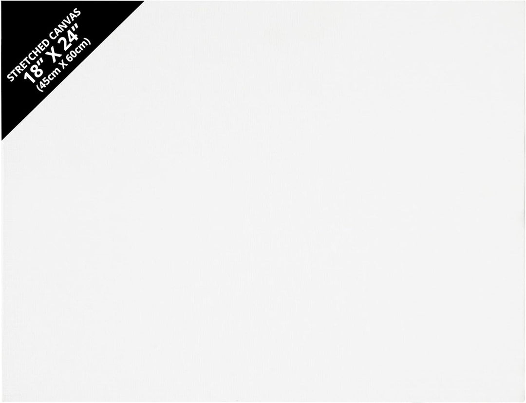 Belle Vous 7 Stk Leere Leinwände zum Bemalen - 45 x 60 cm – Vorgespannte Grosse Leinwand – Leinwände