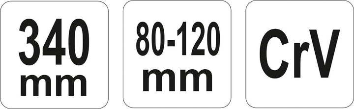 Yato, 120-180mm, 120-180mm