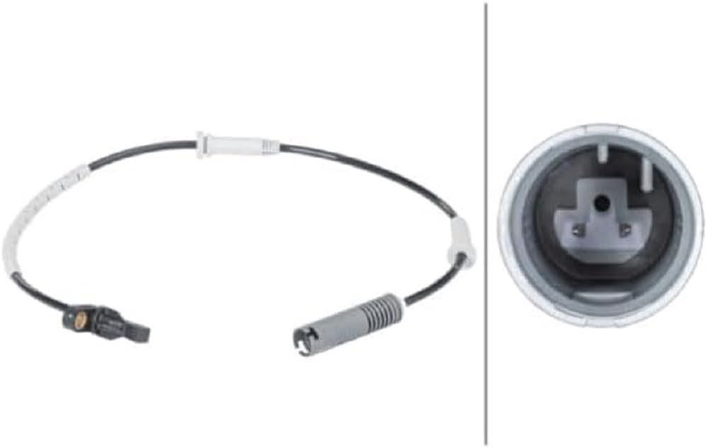 HELLA 6PU 012 679-881 Sensor, Raddrehzahl - 2-polig - Vorderachse - Kabel: 585mm