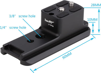 Haoge LF-RF68 Objektiv-Ersatzfuss für Canon RF 800 mm F11 IS STM und RF 600 mm F11 IS STM spiegellos