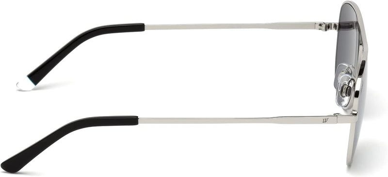 WEB Unisex-Erwachsene WE0199 16E 55 Brillengestelle, Silber (Palladio LucMarrone), 55.0