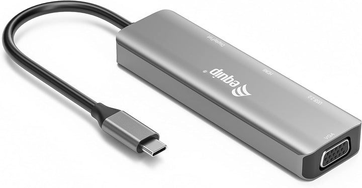 Equip 133485 USB-C auf HDMI/DisplayPort/VGA/USB-Adapter