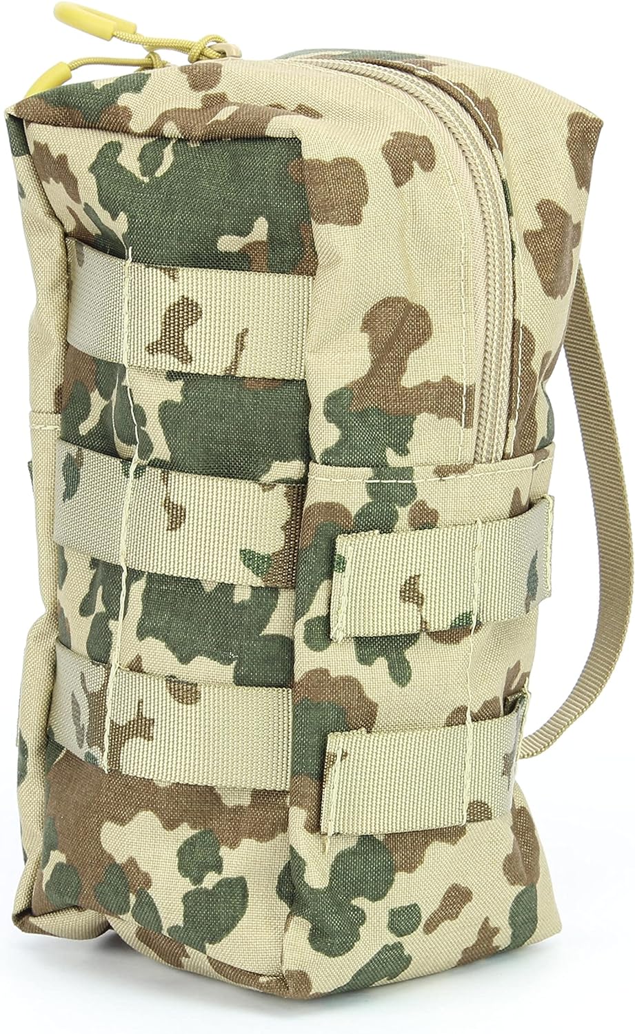 Zentauron Reissverschlusstasche Small mit MOLLE-System I BW-Tasche, Rucksack Zusatztasche aus Cordur
