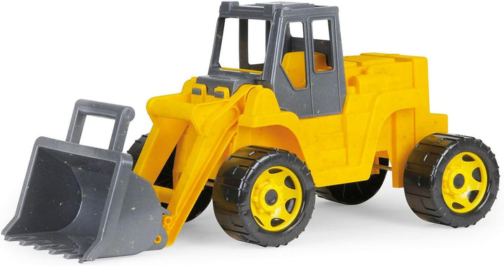 Lena 02218 - Eco GIGA Trucks Aufsitz-Schaufellader, Starke Riesen Radlader Bagger zum Draufsitzen, B