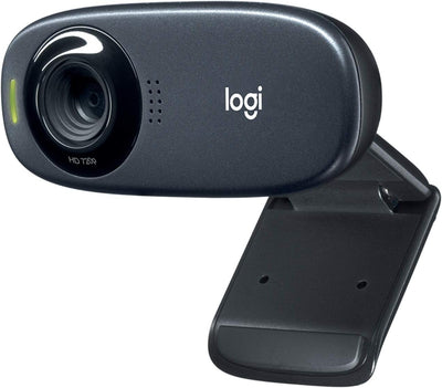 Logitech C310 5MP 1280 x 720Pixel USB 2.0 Schwarz Webcam - Webcams (5 MP, 1280 x 720 Pixel, 640x480@