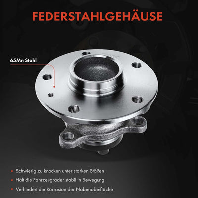 Frankberg Radnabe Radlagersatz Hinterachse für Sedici FY SX4 EY GY 1.5L-2.0L 2006-2021 4340279J00 Hi