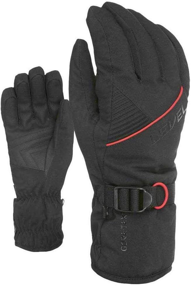 Level Trouper Handschuhe für Herren 41.5 Gore-Tex, schwarz, 41.5 Gore-Tex, schwarz