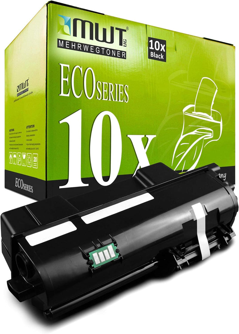 10x Kraft Office Supplies Toner kompatibel für Kyocera Ecosys ECOSYS P 2040 DW DN ersetzt TK-1160 TK