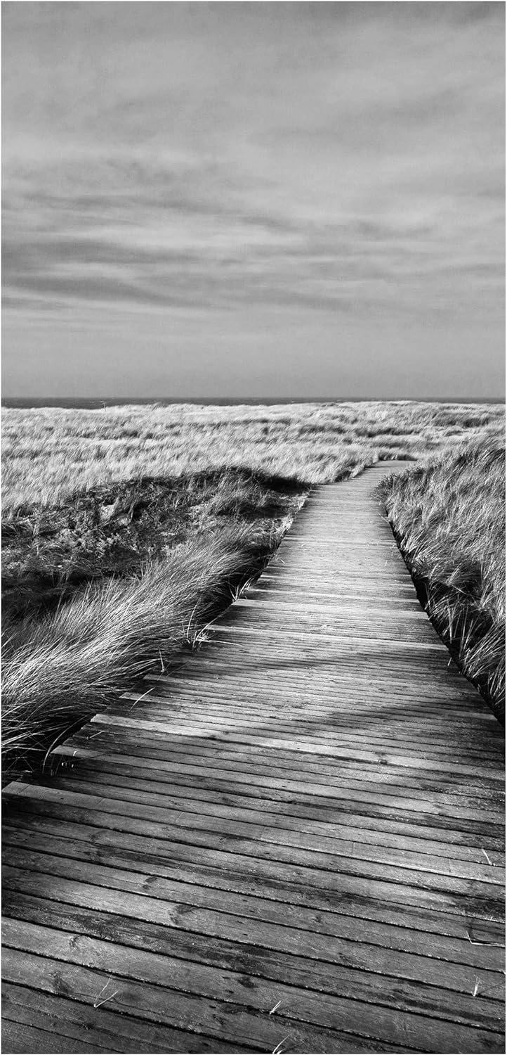 Bilderwelten Raumteiler Dünenweg auf Sylt II 250x120cm inkl. transparenter Halterung, inkl. transpar