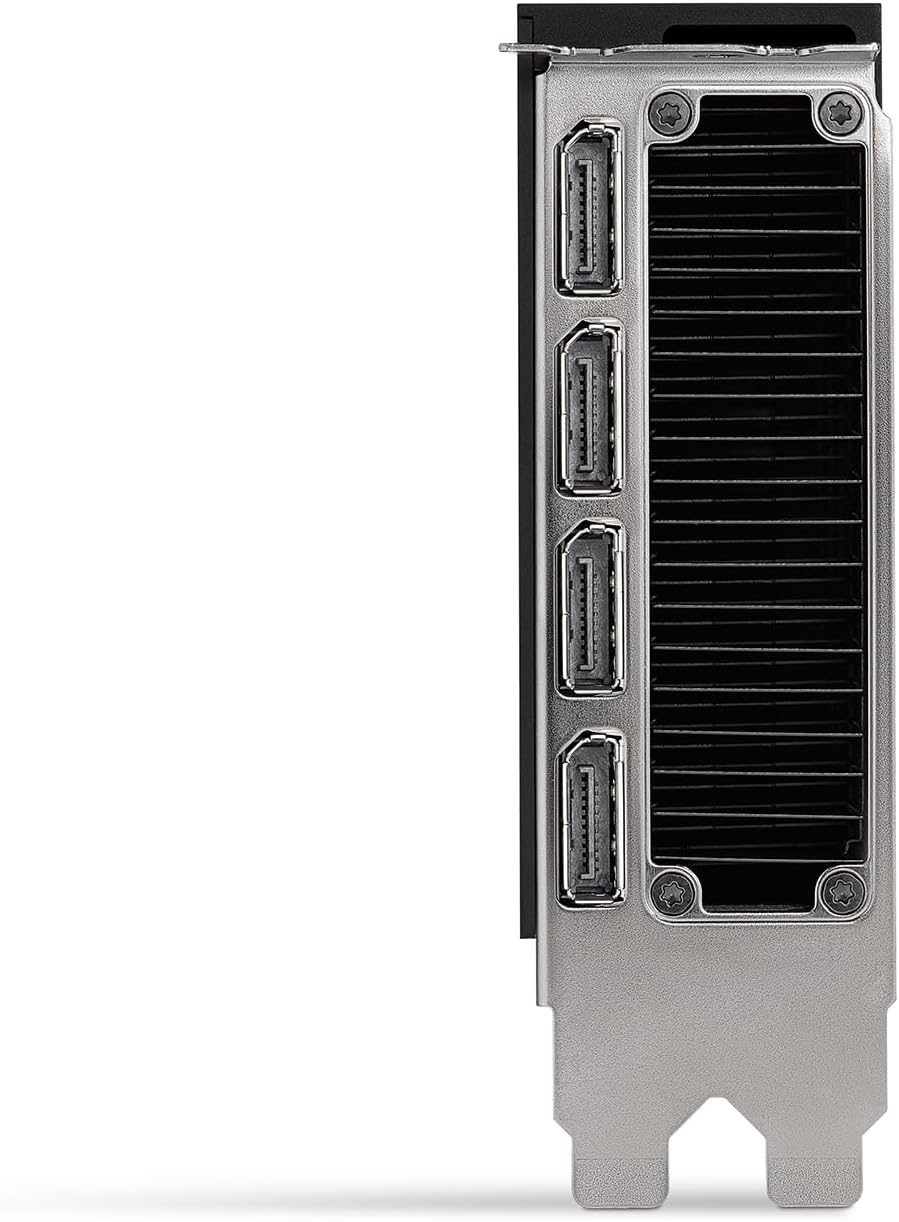 PNY NVIDIA RTX 6000 Ada Generation 48GB GDDR6 PCI Express 4.0 Dual Slot 4X DisplayPort, 8K Support,