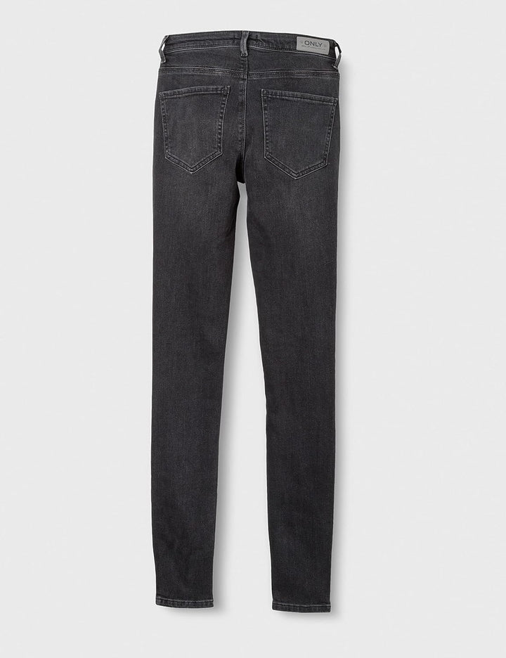 ONLY Damen ONLIDA Life MIDWAIST SK BB REA12592 Jeans, Grey Denim, S_32