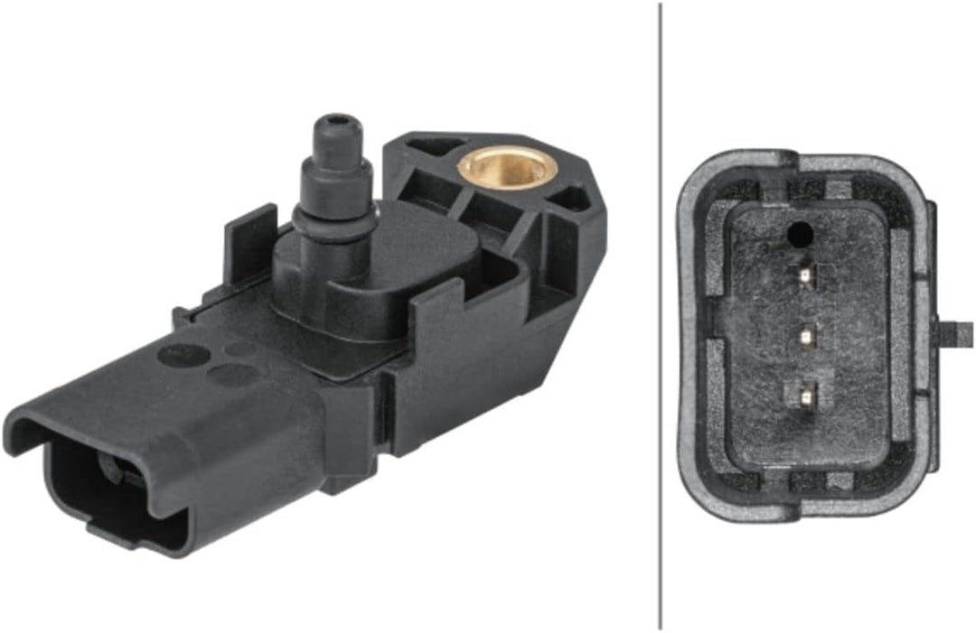 HELLA 6PP 009 403-461 Sensor, Saugrohrdruck - 3-polig - geschraubt - mit Dichtring