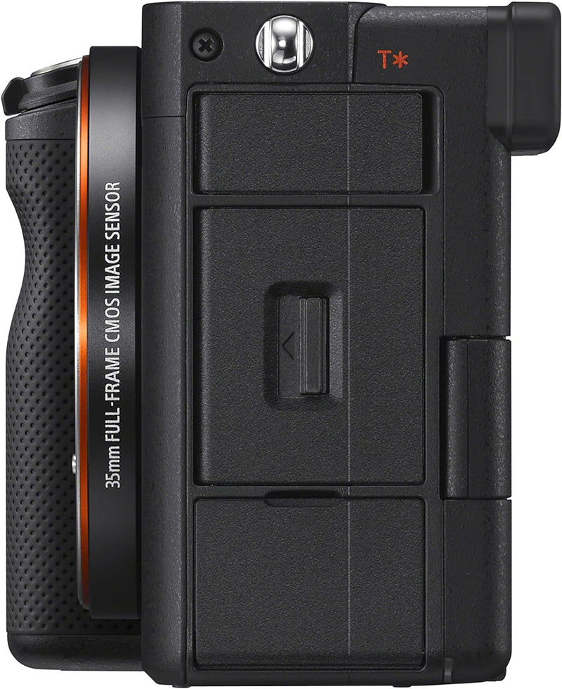 Sony Alpha 7C Spiegellose E-Mount Vollformat-Digitalkamera ILCE-7C (24,2 MP, 7,5cm (3 Zoll) Touch-Di