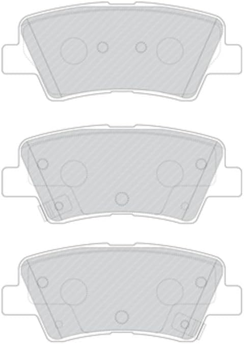 FERODO FDB4833 Bremsbeläge