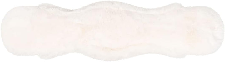 Equinate Westerngurt Classical mit synthetischem Lammfell - anatomischer Sattelgurt Western Bauchgur