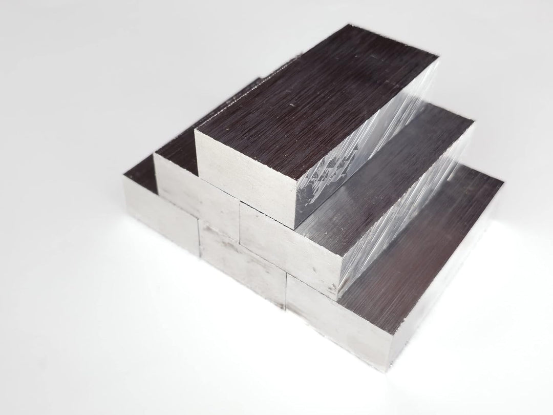 Alu Barren 1kg, 500g und 250g Reinaluminium Al99,5 in 250g Barren zum Alugiessen (1000) 1000.0 Gramm