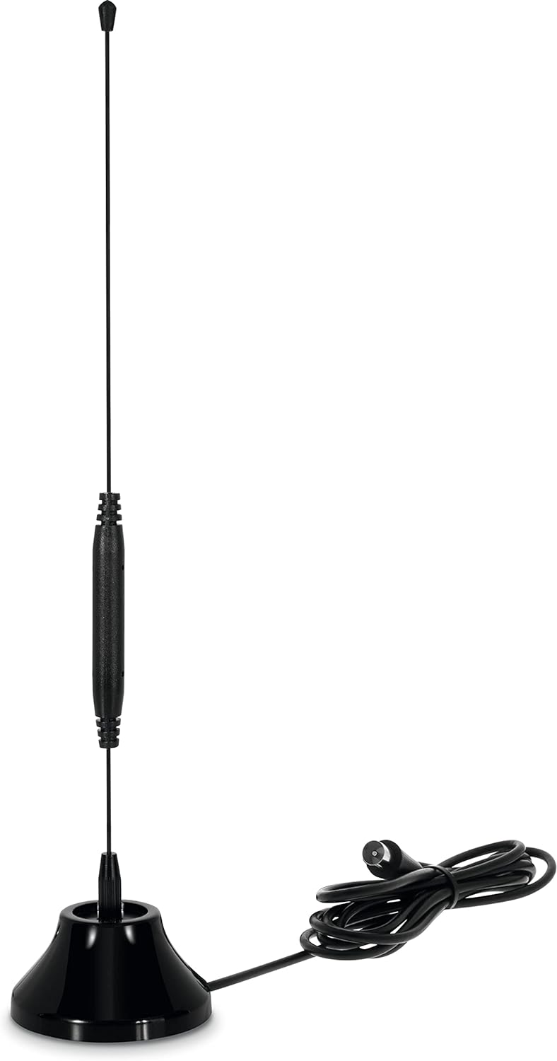 TechniSat DIGITRADIO 10 C - DAB+ Digitalradio Adapter schwarz/Silber & DIGIFLEX TT6 - Passive Stab-Z