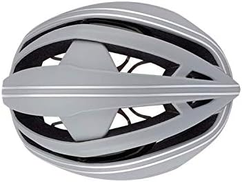 HJC Helmets Unisex – Erwachsene Ibex 2.0 Strassenhelm, MT Grey Silver LINE, M 55~59CM