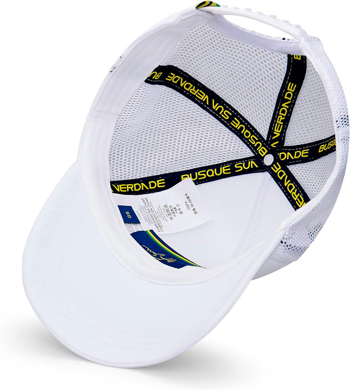 Ayrton Senna Busque Hut, Weiss, Einheitsgrösse, Weiss/opulenter Garten, Einheitsgr��e
