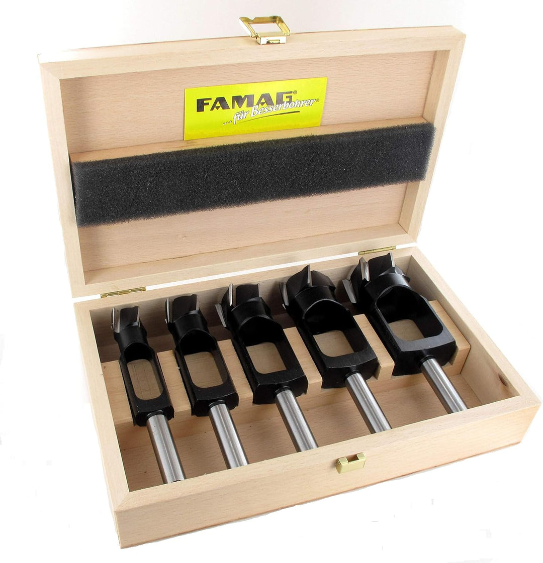 FAMAG Scheibenschneider-Satz WS 5-teilig Ø15,20,25,30,35mm - 1616.505 Set 5-tlg. 15-35 mm, Set 5-tlg