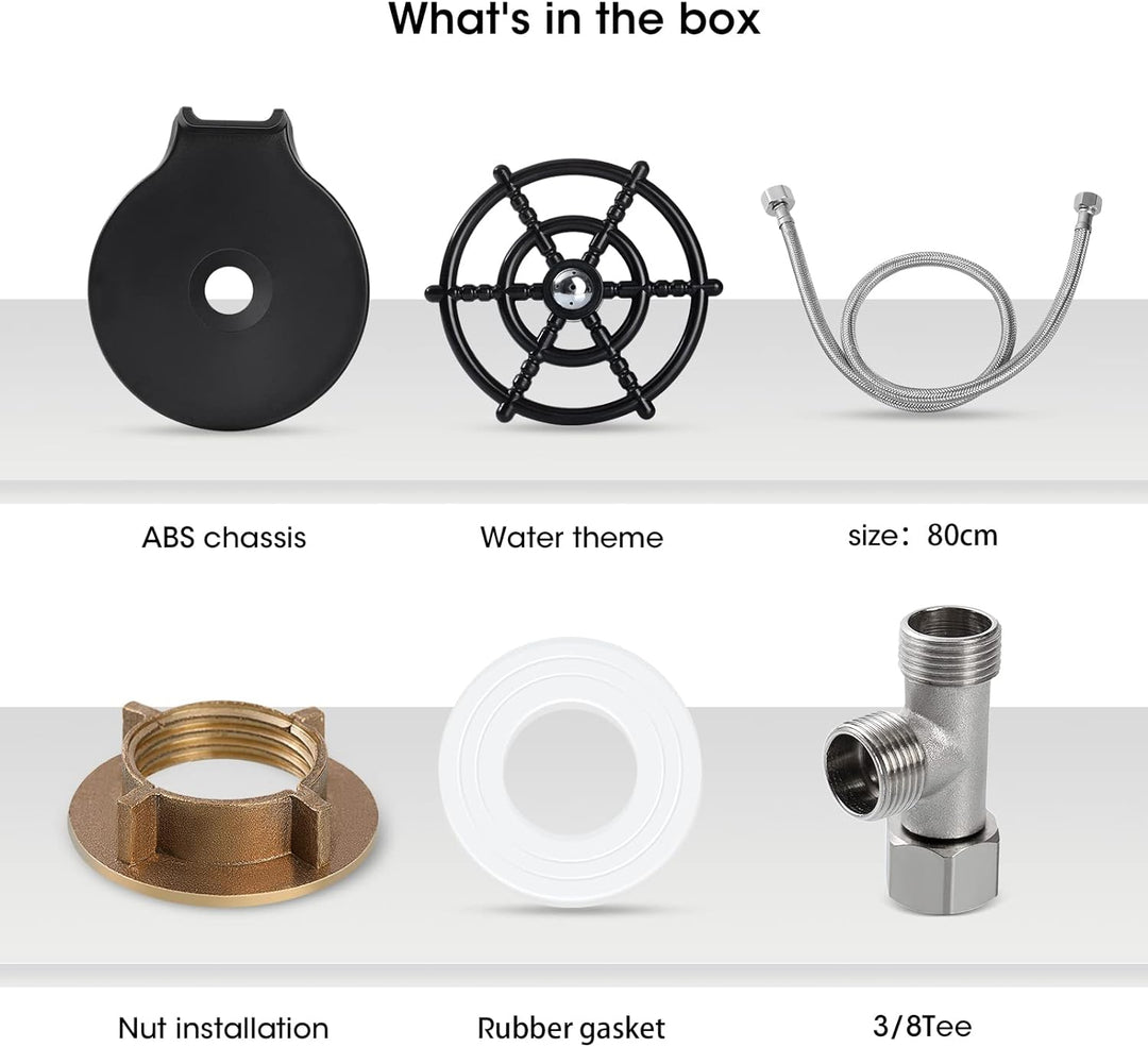 Automatische Glasspüler Wasserhahn, Mishukaze Gläserspüler Cup Washer für Küchenspülen, Glas Spüler
