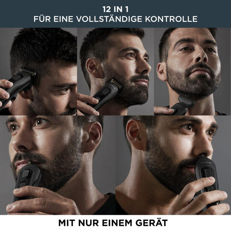 Rowenta TN9461 Selectium 12-in-1 Präzisionsrasierer | Barttrimmer | Titan-Klingen | 32 Einstellungen