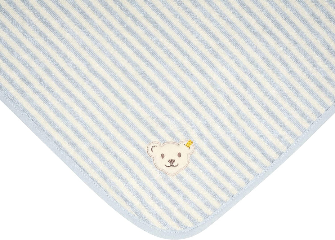 Steiff Unisex Kids Mini Basic Badetuch Mit Kapuze, Celestial Blue