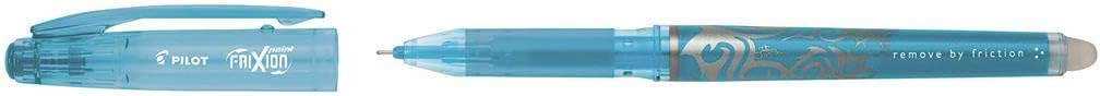 Pilot, Frixion Tintenroller mit Kugel für feine Linien Packung mit 12 hellblau, Packung mit 12 hellb