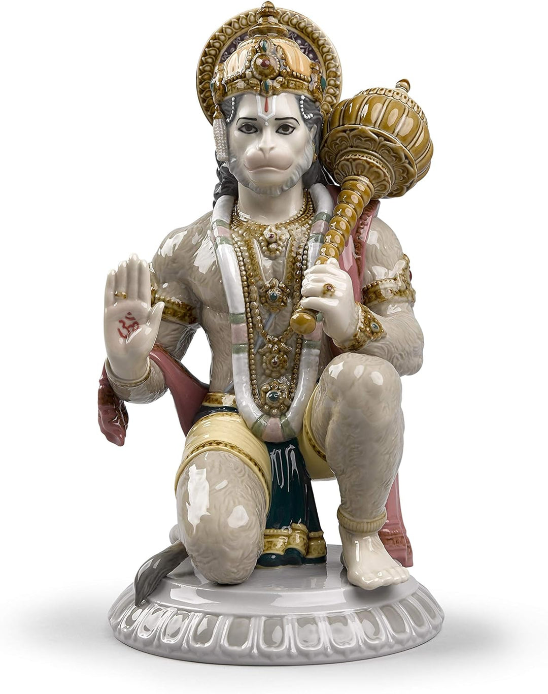 LLADRÓ Figur Hanuman. Hanuman. Porzellan.