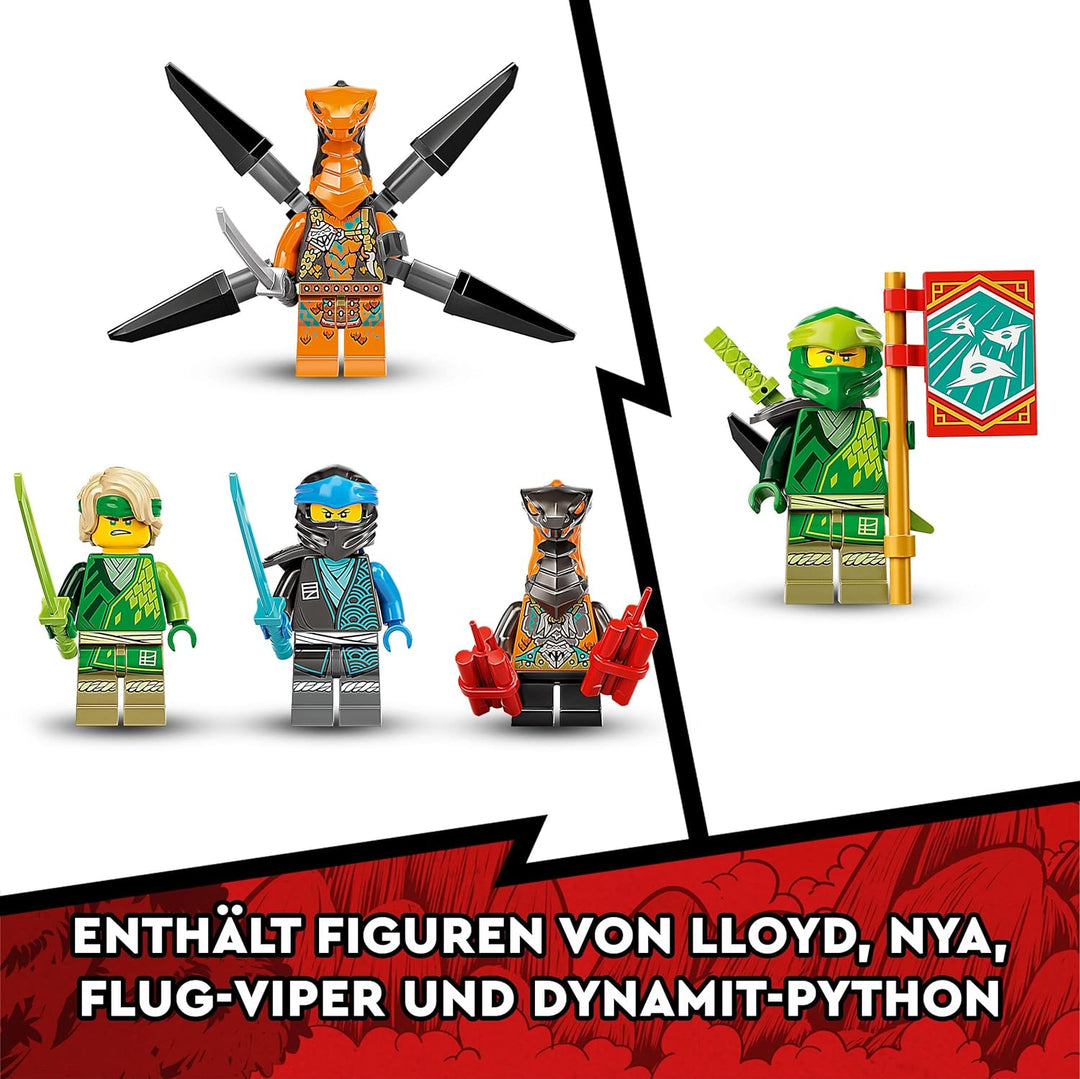 LEGO 71766 NINJAGO Lloyds legendärer Drache, Spielzeug für Jungen und Mädchen ab 8 Jahren mit Drache