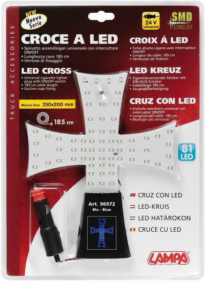 Lampa 96972 LED Kreuz 24V - Blau