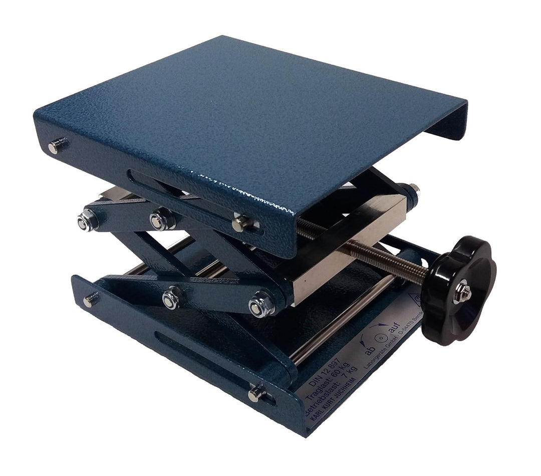 neoLab E-1707 Labor-Hebebühne, Leichtmetall pulverbeschichtet, 160 mm x 130 mm