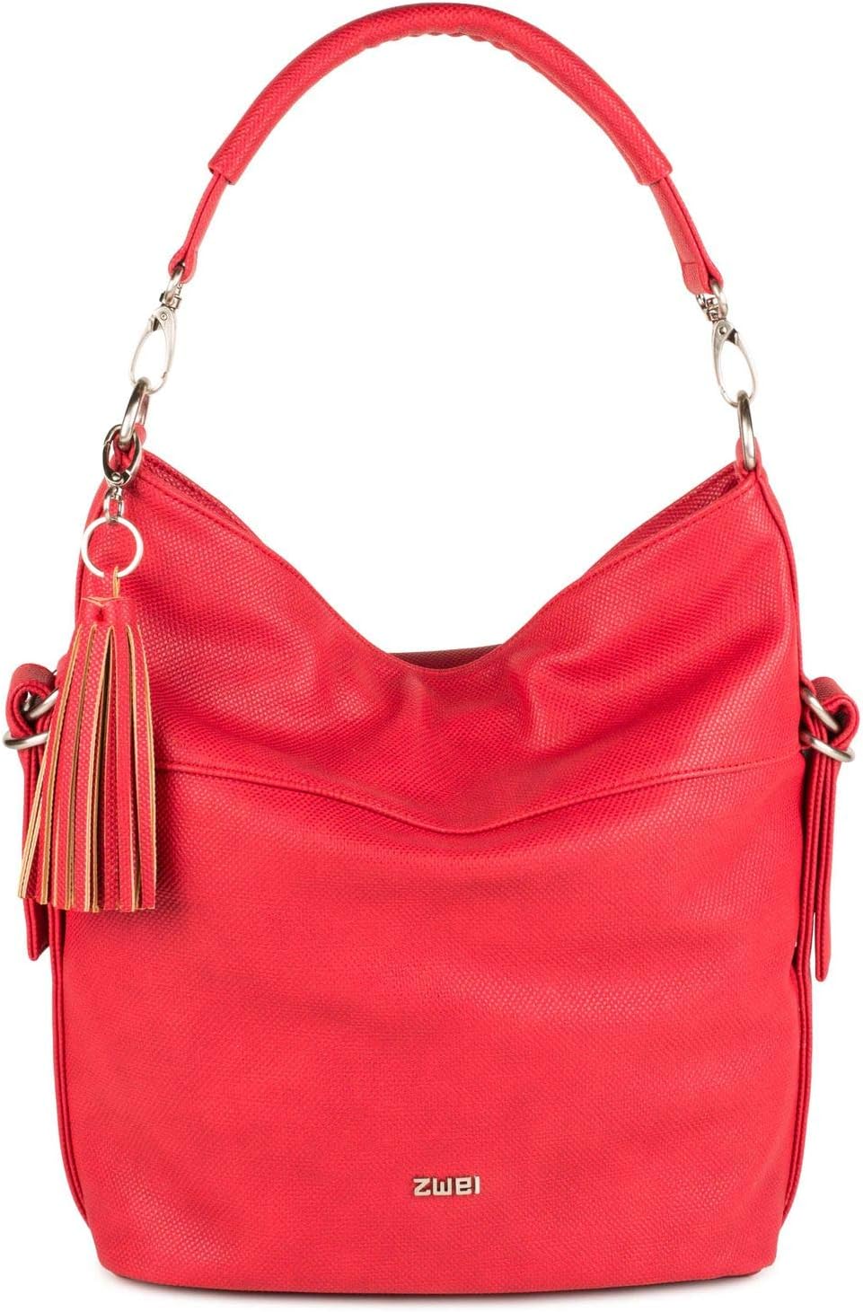 Zwei Conny CY14 Henkeltasche 36 cm red