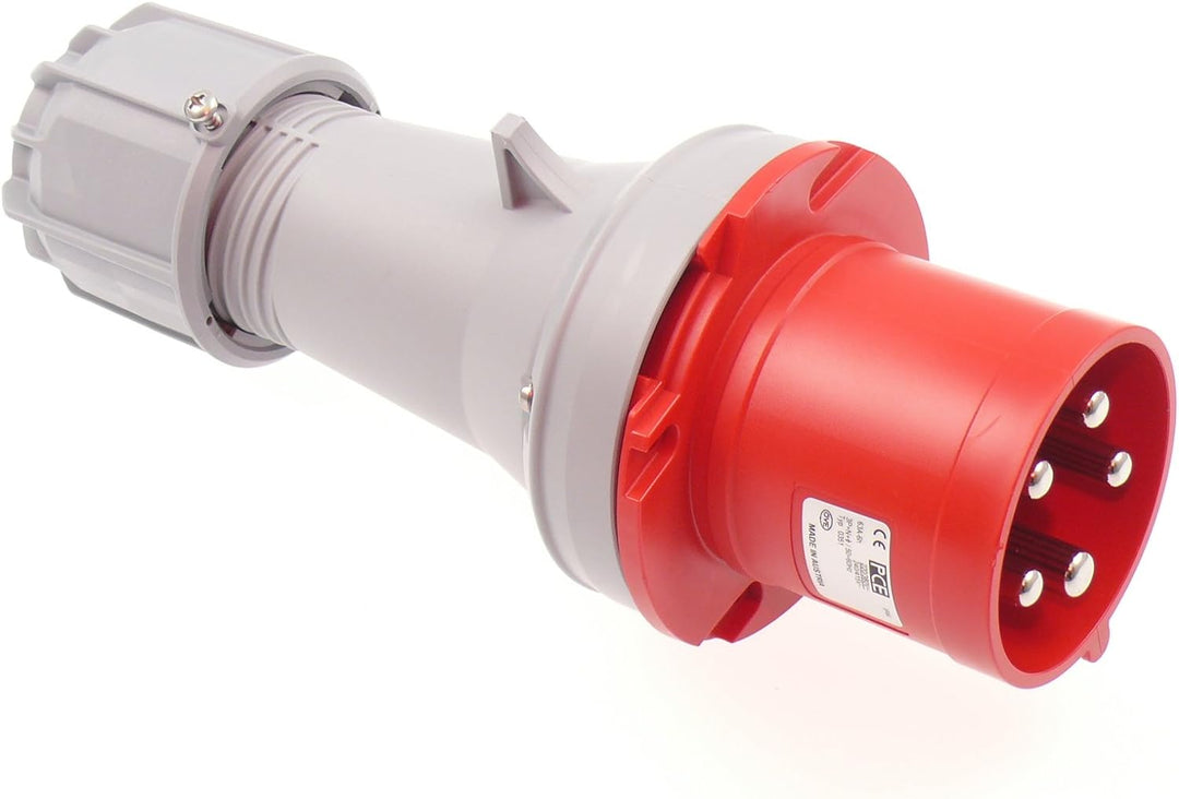 CEE Verlängerungskabel Starkstromkabel 63A 400V Gummileitung H07RN-F 5g16 mm² IP44 aussen 20m 5G16;