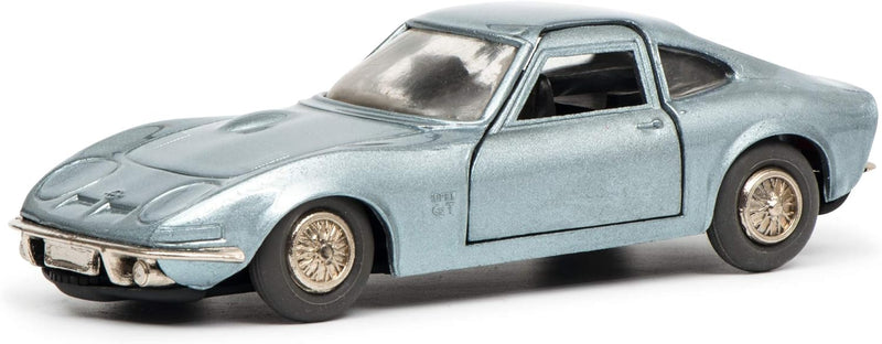 Schuco 450176200 Automatic Racer Opel GT, mit Aufziehwerk, Modellauto, Limitierte Auflage: 500 Stück