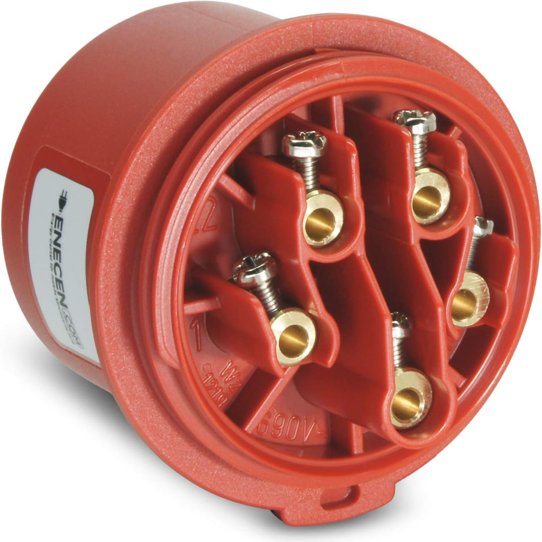 CEE 2+1 Stecker & Kupplung Set 400V/16A 5p IP44 Standard & mit Phasenwender - Mennekes