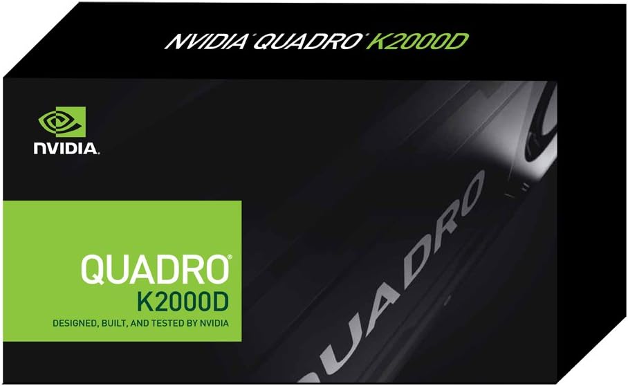 PNY NVIDIA Quadro K2000D Grafikkarte (2 GB, GDDR5) Teilenummer: VCQK2000D-PB