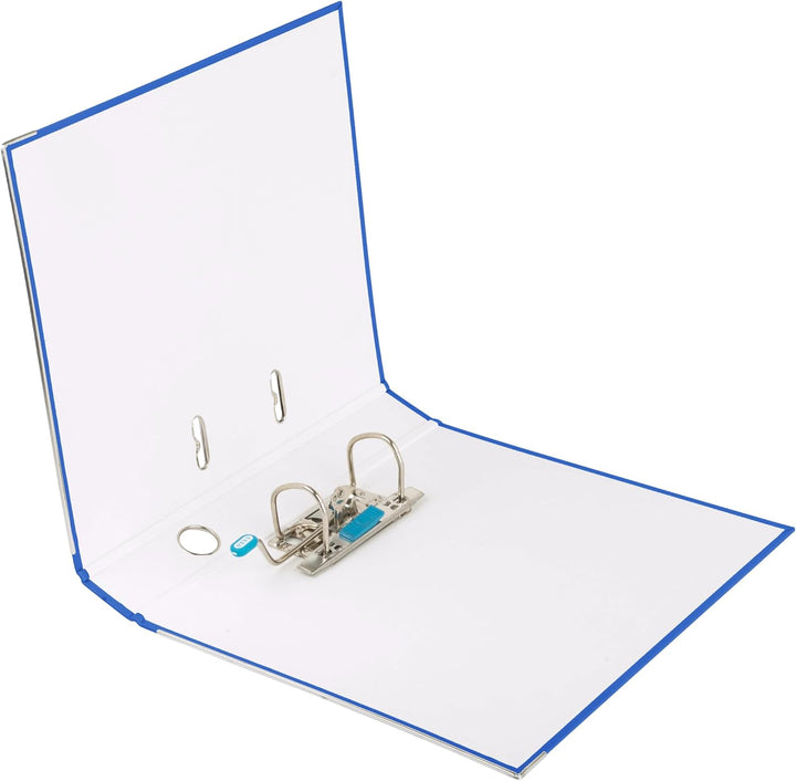 Elba Ordner A4, smart Pro, 5 cm schmal, Kunststoff aussen, blau, 10 Stück, blau