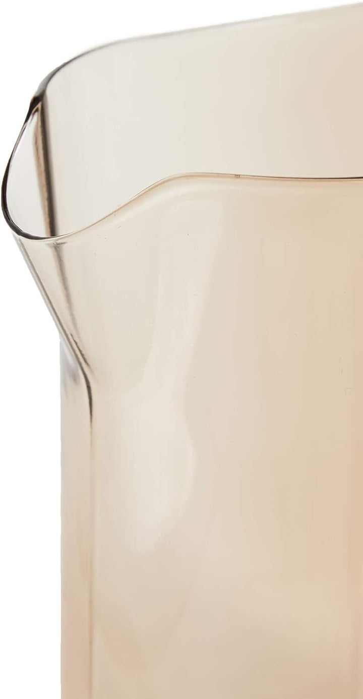 Areaware Ridge Kitchen Pitcher | Glas-Karaffe | Visibility (Smoke), Smoke