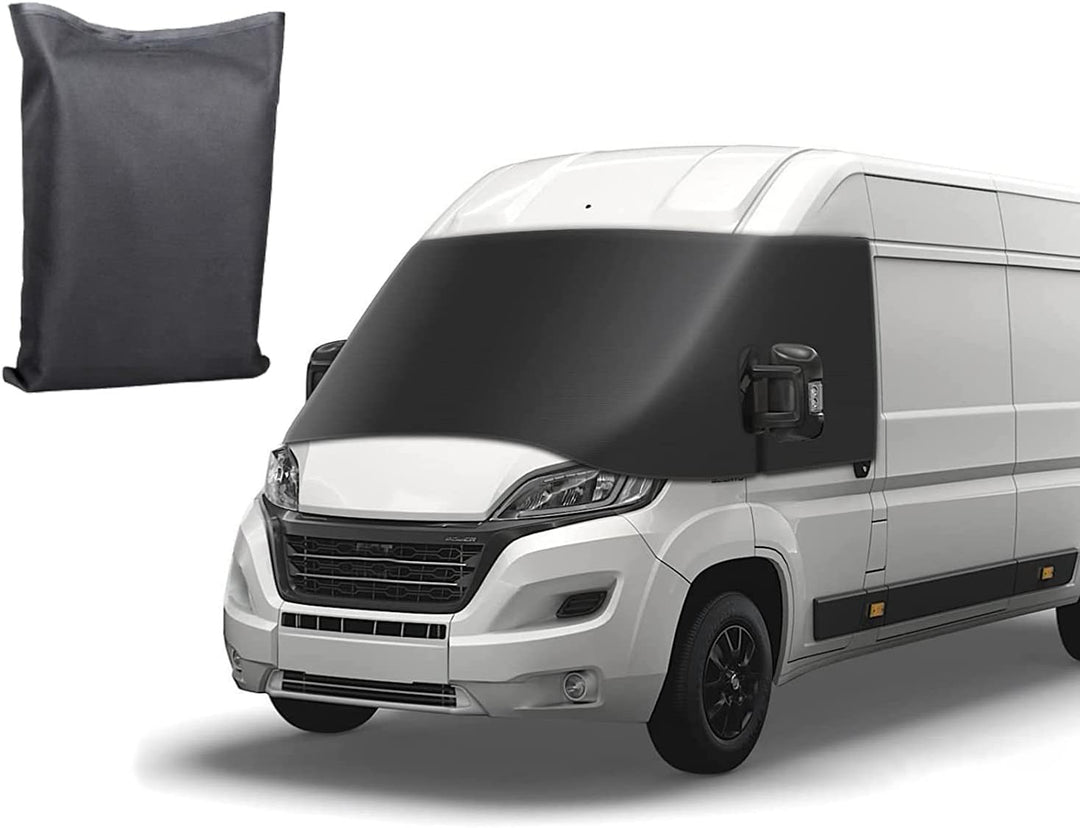 PACEWALKER Frontscheibe Wrap Cover für FIAT DUCATO 2006-2014, Luxury Windschutzscheibe Vorhang Cover