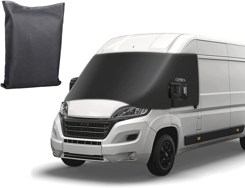 PACEWALKER Frontscheibe Wrap Cover für FIAT DUCATO 2006-2014, Luxury Windschutzscheibe Vorhang Cover
