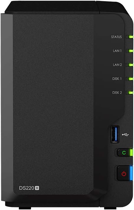 Synology DS220 + 6 GB NAS Seagate IronWolf 2To, Seagate IronWolf 2To