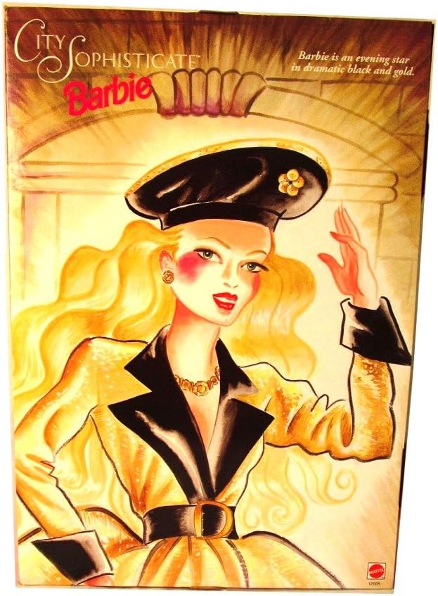 CITY SOPHISTICATE BARBIE, SERVICE MERCHANDISE LIMITED EDITION, 1994 EDITION, MATTEL 12005, NRFB